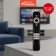 Spare RC902V FMR4 IR Learning Remote for TCL 8K QLED Smart Television Model 50P725G