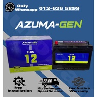 [ Installation Provided ] NX120-7R/L | 125D31R | 135D31L | Azuma-Gen Plus 12 MF Car Battery