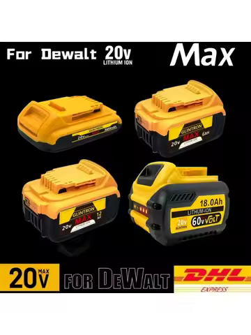 DCF845 for Dewalt Battery 6AH/18AH Lithium-ion Battery，20V Dewalt DCF845 DCF850 DCF892 DCF911 DCD800