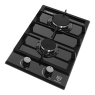 EF 30Cm 2 Burners Glass Gas Hob - 3020 Series