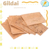 GILDAI 10pcs ​Sax Joint Cork Sheet​, Cork Sheet Kit​ ​Universal Saxophone Neck Cork, ​Soft Cork ​Nec