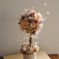 【客製化禮物】客製化永生乾燥花 花球樹訂製- L