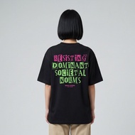 [5.5] Rown Division Short Sleeve T-Shirt || Mistola Black T-shirt Baju T Shirt Lelaki