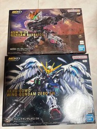Bandai MGSD ASW-G-08 Gundam Barbatos + XXXG-00W0 Wing Gundam Zero EW 高達巴巴托斯 / 獵魔高達 + 飛翼高達零式EW