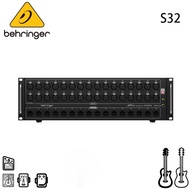 Behringer S32 Stage Box with 32-channel remote-controlled preamp, 16 outputs, and AES50 Networking F