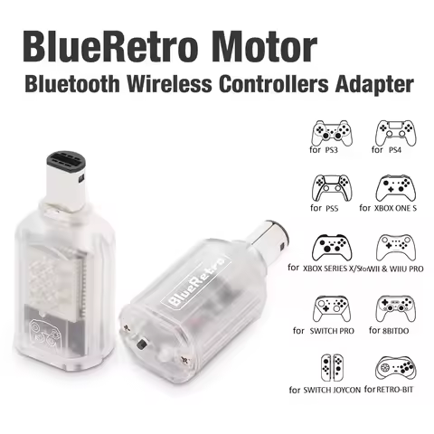Portable BlueRetro Wireless Controllers Adaptor For NGC GameCube Console to PS3 PS4 PS5 Switch Pro G