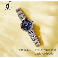 CITIZEN xC EC1030-50L Eco-Drive Radio Atomic Solar Blue Dial Women Watch New
