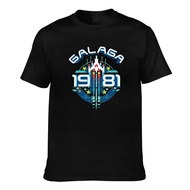 Novelty Tshirt Galaga 1981 Graphics Printed Tshirts