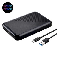 USB 3.1 External 2.5" Hard Drive Housing 5GB/S for PC Laptop Supports 6TB,Fits 7mm/9.5mm SATA SSD/HD