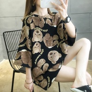 Cute Tops Bear Fashion Oversized Shirt Women Plus Size Tops for Women Plus Size Shirt for Women Tren