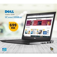 Dell Vastro 3330,13.3" Business Notebook / Intel Core i3-Processor /  Windows 10 , 64-bit / 4GB DDR3