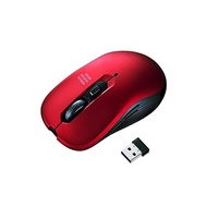Sanwa supply wireless blue LED mouse red ma-wbl113r