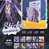 Hộp 200 Sticker Cuộn Genshin Impact - Honkai Star Rail 200 Cái Xinh Xắn Siêu Rẻ (Mẫu Mới)