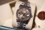 Rolex 116234 Datejust Grey Floral Jubilee Used 二手