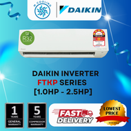 [DAIKIN NEW MODEL] Daikin R32 Inverter FTKP-Series 5 Star Standard Inverter AirCond