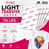 i-tech Transfer Paper Light A4 for white and light colored T-shirt