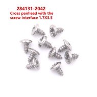 Wltoys Xe hơi điều khiển từ xa 284131 phụ tùng gốc 1:28 đầu bi Bộ vít trung tâm ổ trục điều khiển từ