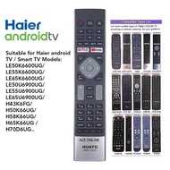 Haier Android Netflix YouTube Smart LED TV Replacement OEM Remote Control For  LE50K6600UG LE55K6600