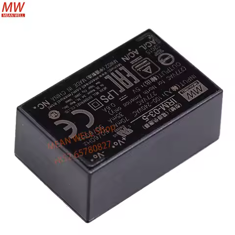 Original MEAN WELL 3W Single Output Encapsulated Type Power Switch IRM-03-5 IRM-03-9 IRM-03-12 IRM-0