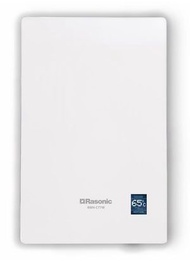 樂信 - RWH-CT7W 24公升 中央式 超薄速熱儲水電熱水爐 (白色強化玻璃) (右排氣)