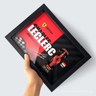 Ferrari F1Peripheral Racing Model Leclerc Signature Photo Frame Men's Gift3d 3D Decorative Picture F