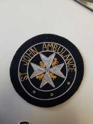 st John ambulance 聖約翰救傷隊刺繡章