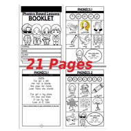 (021) Phonics Worksheets - CVC Words~Blending Sounds Practice-21 pages