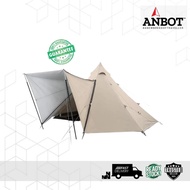 NatureHike NH20ZP014 Octagon Ranch Pyramid Tent (5-8person) and NH21PJ050 Octagon Ranch Pyramid Tent Mat