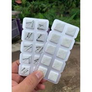 DR112 - BLACK AND WHITE MILITARY WATCH NEEDLE CAL NH35 NH36 7S26 7S36 7009 6309 4R35/36