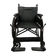 🚢LiangruiLR-8228Spraying Hand Push Wheelchair Elderly Portable Disabled Scooter Aluminum Alloy Large Wheel Wheelchair