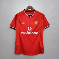 00-01 M Red Home Retro Bet Football Jersey