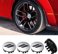 Forten Kingdom New 4PCS 63mm 2.5" // Slant Hubcap Car Wheel Hub Center Cap for Charger Challenger wi