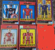 超合金hero marvel  1set4隻