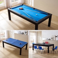 Meja pool table 3 in 1 Billiard table home pool  6ft 7ft 8ft multifunctional ping pong snooker table