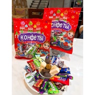 RUSSIAN MIX CHOCOLATE CANDY – TOTAL CANDY STOCK CNY 2025