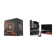 Ryzen™ 9 7900X 12-Core, 24-Thread Unlocked Desktop Processor + ASUS ROG Crosshair X670E Hero (WiFi 6