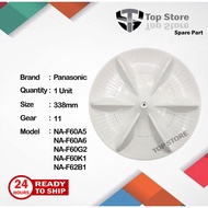 Panasonic Washing Machine Pulsator 338mm Gear11 NA-F60A5 NA-F60A6 NA-F60G2 NA-F60K1 NA-F62B1