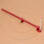 Aluminum Alloy Woodworking Scribing Handy Tool Circle Drawing Tool Circle Drawing Ruler Drawing Arc 