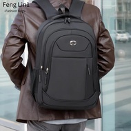 FLIN Men's Backpack, Waterproof 55L Laptop Backpack, Fashion  Large Capacity Leisure Travel Backpack