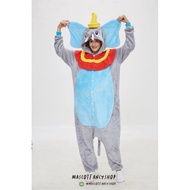 Fancy Dress Animal Dumbo elephant Blue (elephant)