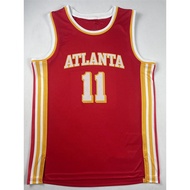 Eagles No. 11 Trey Young Jersey Hot-Pressed Basketball Uniform Vest Red Retro American Breathable TJ