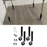 【HOT】 Ready Stock Table Leg Caster Extender Extended Folding Table Cart Wheels With Wheels