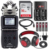 (Zoom) Zoom H5 Four-Track Portable Recorder with Interchangeable Microphone System Including Sams...