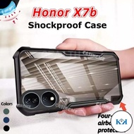 KK Honor X7b Transprent AirBag Casing For Honor X7b HonorX7b X7a X7 b BX7 B A X 7B 4G 5G 20233 Bumpe