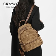 CK&WQ/2026 Spring/Summer New Versatile High-End Casual Backpack Fashionable Large-Capacity Commuting