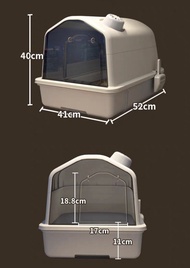 貓砂盆特大空間全封閉式 （90%新品）