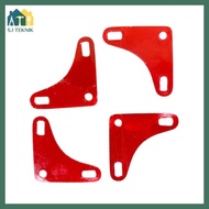 SIKU Iron Shelf Hole Angle Plate - Thick Support Angle Plate - Triangle Angle Plate for Hole Iron Sh