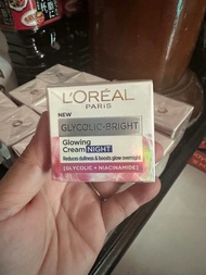 Kem Dưỡng Sáng Da Ban đêm Loreal Paris Glycolic-Bright Glowing Cream Day SPF 17 - 15ml