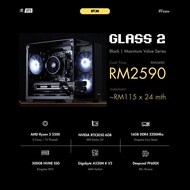 ⚡️ GLASS 2 | 1080P Medium Gaming PC | RTX3050
