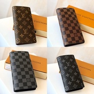 LV_ Bags Gucci_ Bag Men's Clutch Leather Multi-function Card Holder Long Wallet 62226 XL40